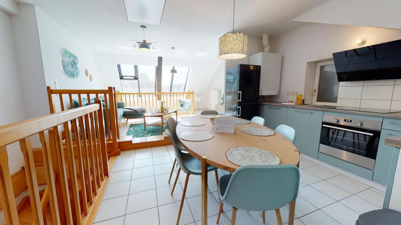 Duplex Des Dominicains - 1 Parking Gratuit - Hypercentre 6 Personnes Lägenhet Colmar Exteriör bild